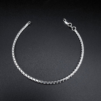 Pulsera Veneciana 2,5 mm – Silver Ice 05