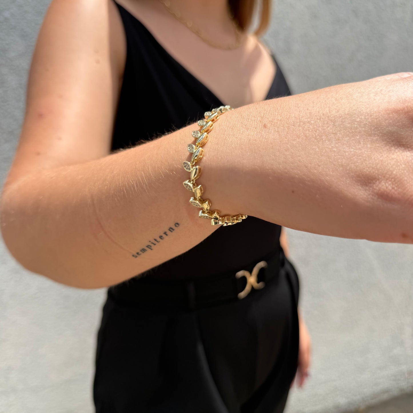 Pulsera Eterna Primavera Oro – Silver Ice 02