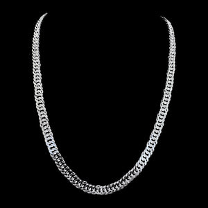 Cadena Triple Grumet Plata 925 - 7mm
