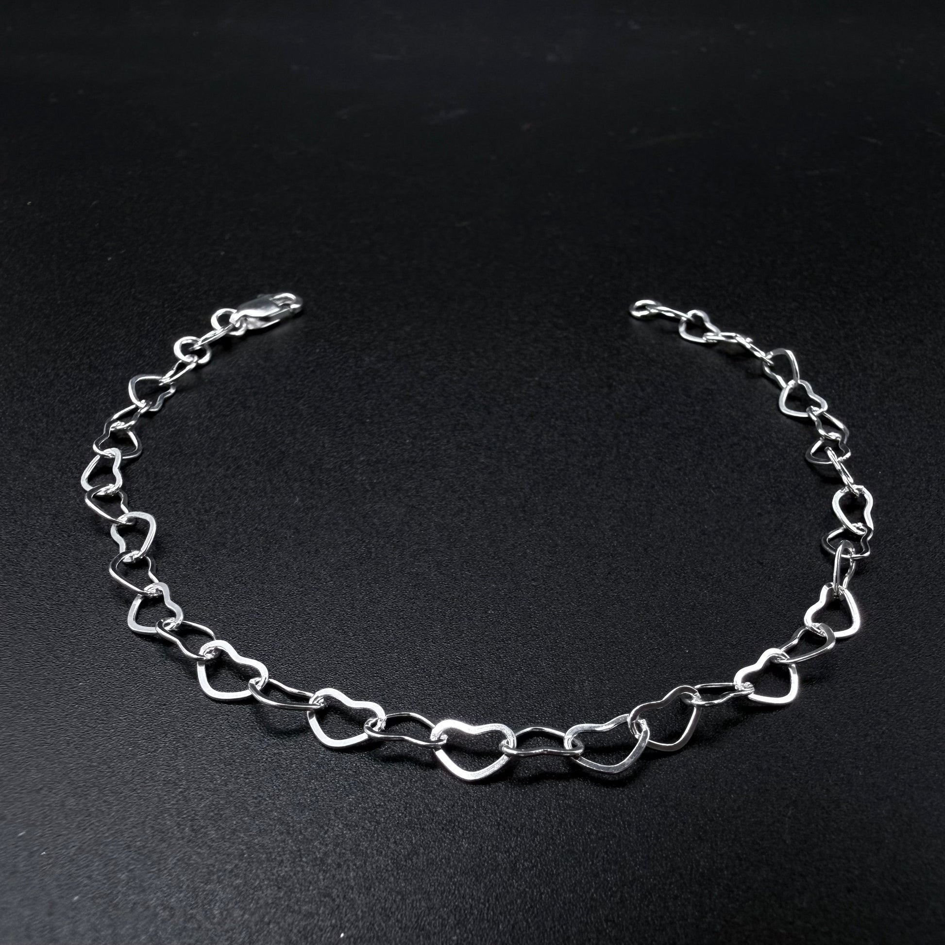 Pulsera Corazones – Silver Ice 01