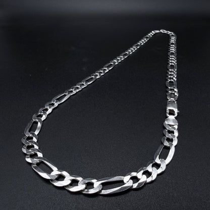 Cadena Fígaro 8mm - Plata 925 Italy – Silver Ice 01