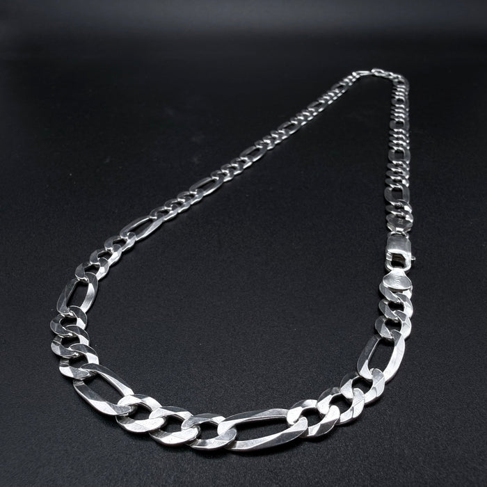 Cadena Fígaro 8mm - Plata 925 Italy – Silver Ice 01
