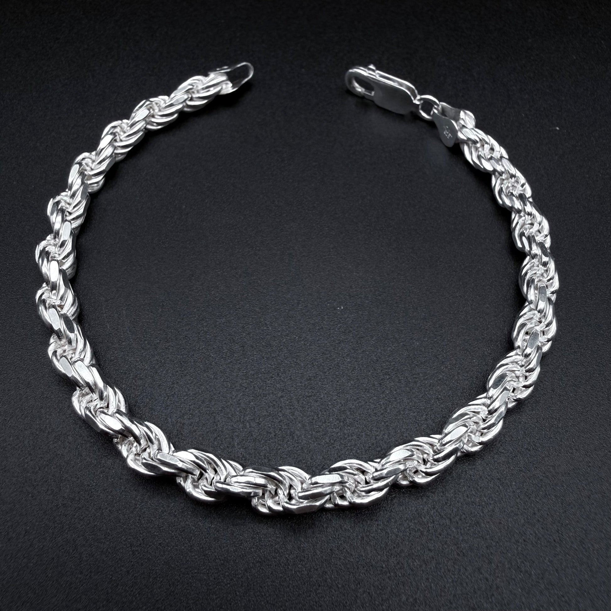 Pulsera Turbillón 5.5 mm - Plata 925 Italy – Silver Ice 01