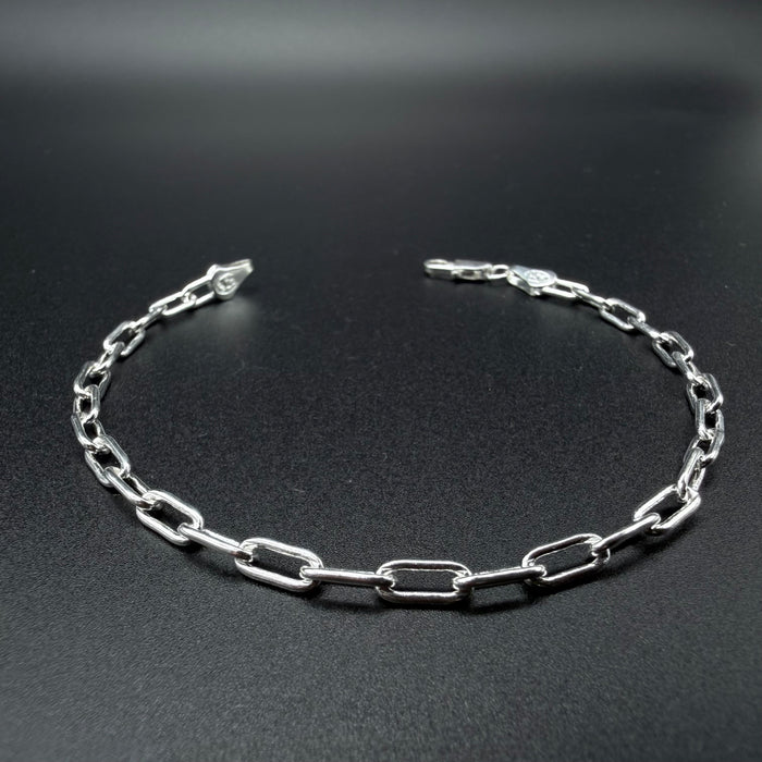 Pulsera Limada Plata 925 - 4mm