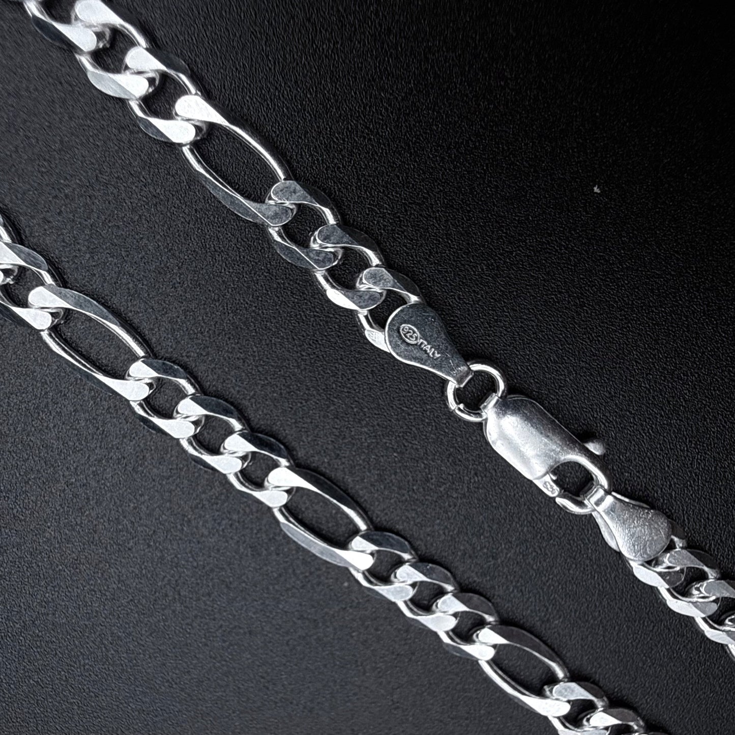 Pulsera Fígaro 5mm - Plata 925 Italy – Silver Ice 02