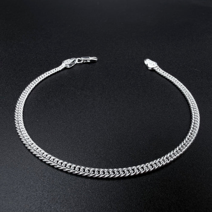 Pulsera Triple Grumet Plata 925 - 3mm – Silver Ice 01