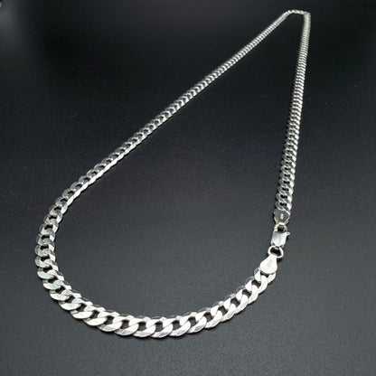Cadena Cubana 6 mm - Plata 925 Italy