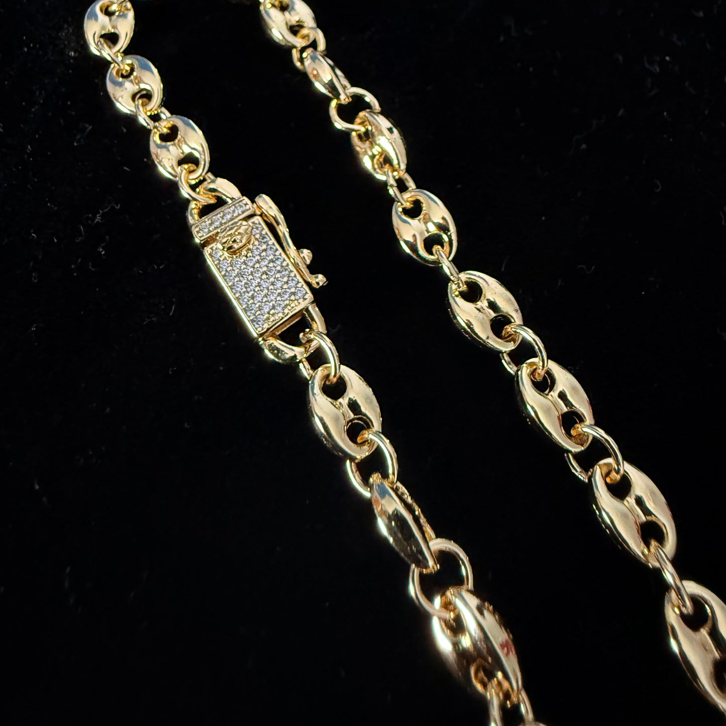 Pulsera Gucci Inflada Oro – 5 mm – Silver Ice 03