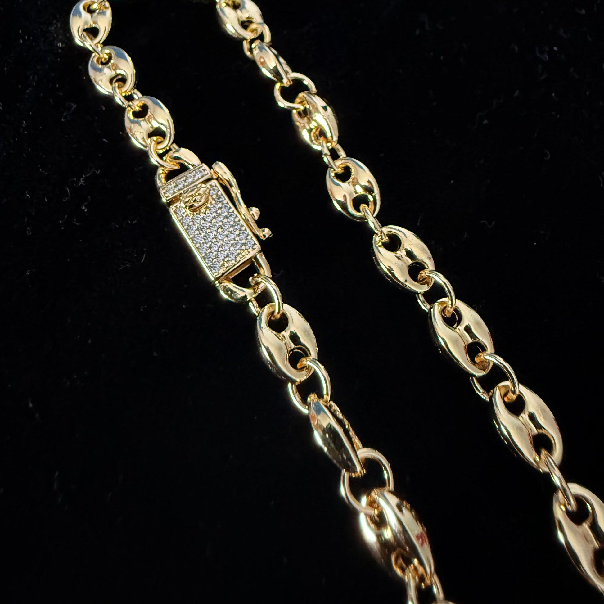 Pulsera Gucci Inflada Oro – 5 mm – Silver Ice 03