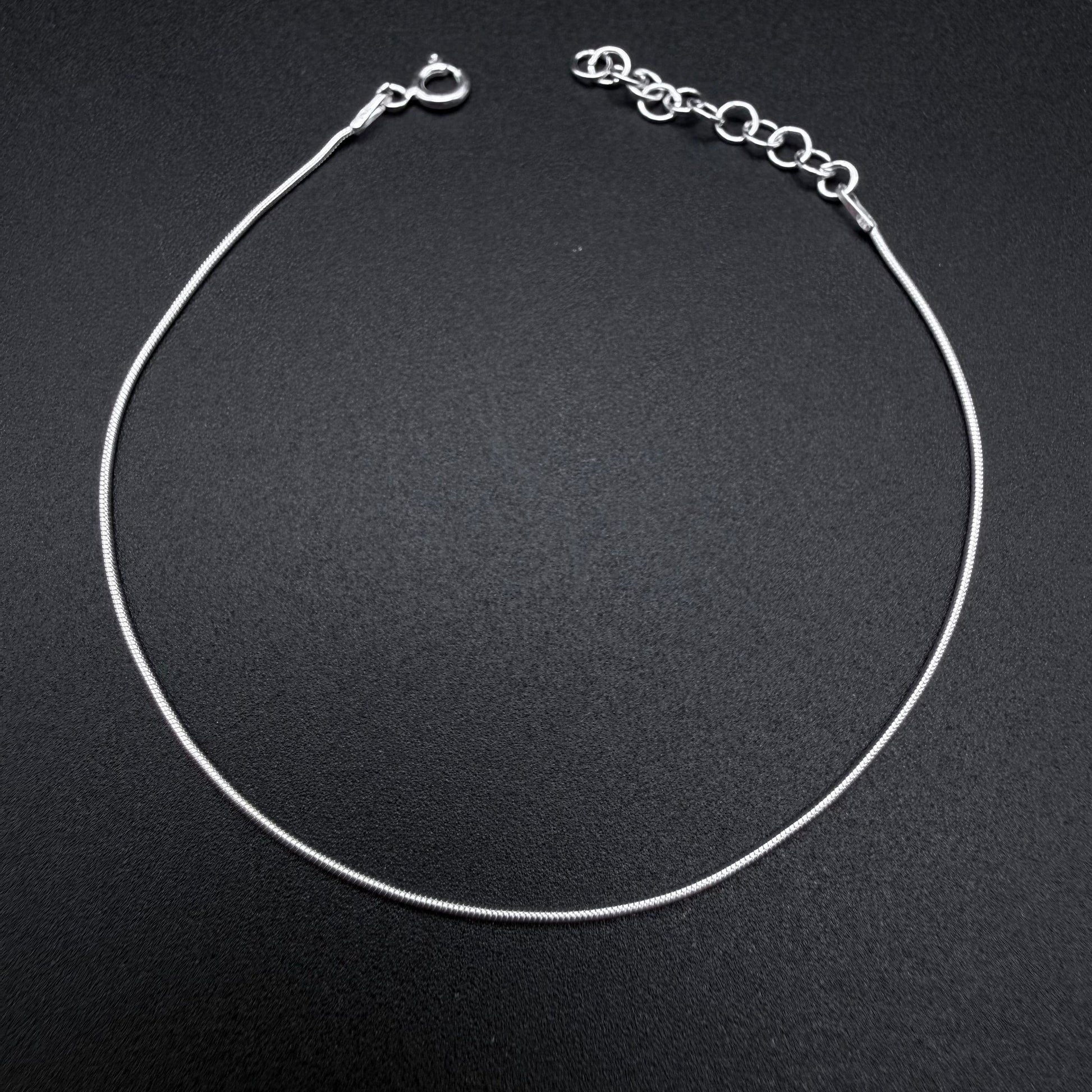 Pulsera Snake Chain 1mm - Plata 925 Italy – Silver Ice 03