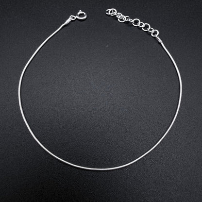 Pulsera Snake Chain 1mm - Plata 925 Italy – Silver Ice 03