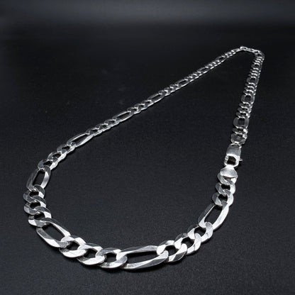 Cadena Fígaro 8mm - Plata 925 Italy – Silver Ice 02