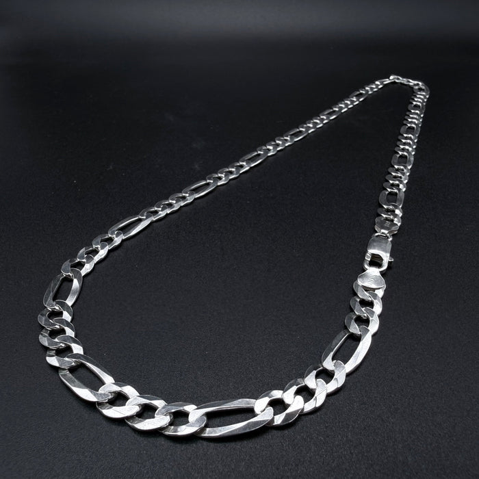 Cadena Fígaro 8mm - Plata 925 Italy – Silver Ice 02