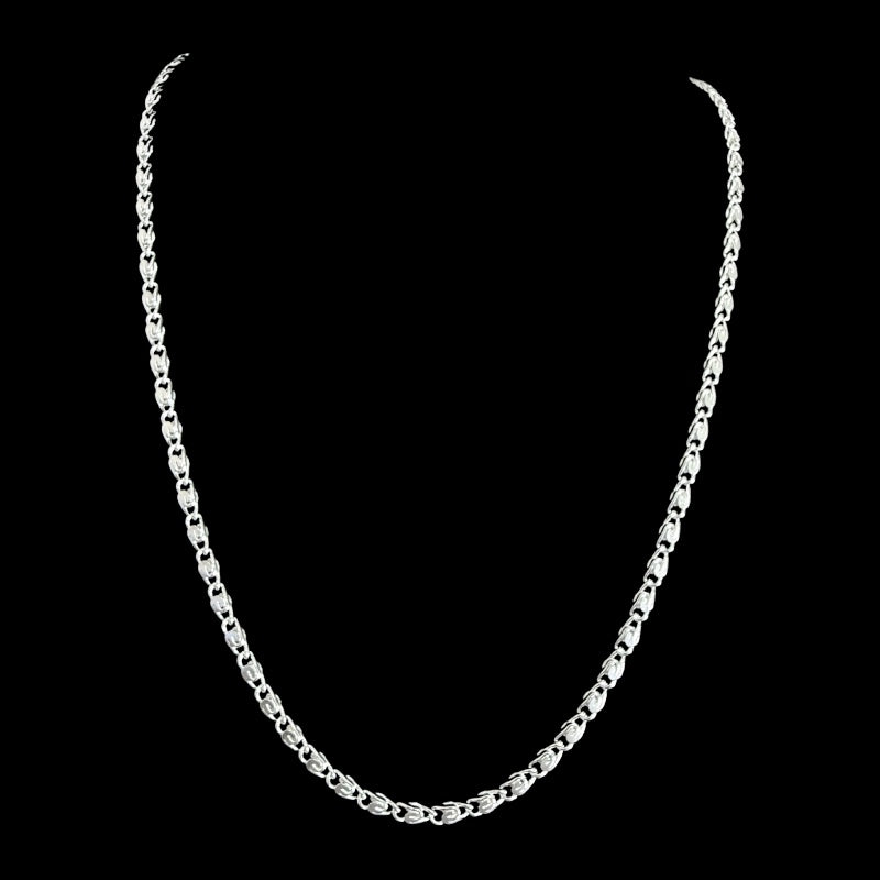 Cadena Caracol - 3,5mm – Silver Ice 01