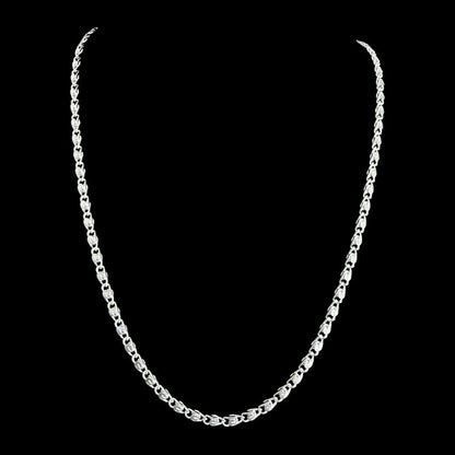Cadena Caracol - 3,5mm – Silver Ice 01