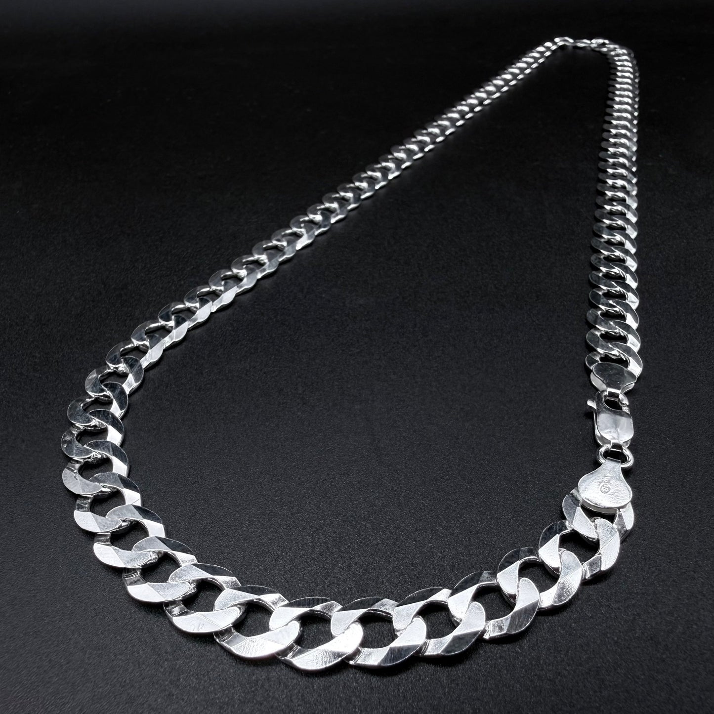 Cadena Cubana 9mm - Plata 925 Italy – Silver Ice 03
