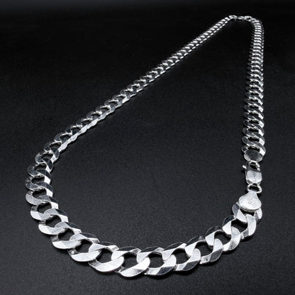 Cadena Cubana 9mm - Plata 925 Italy – Silver Ice 03