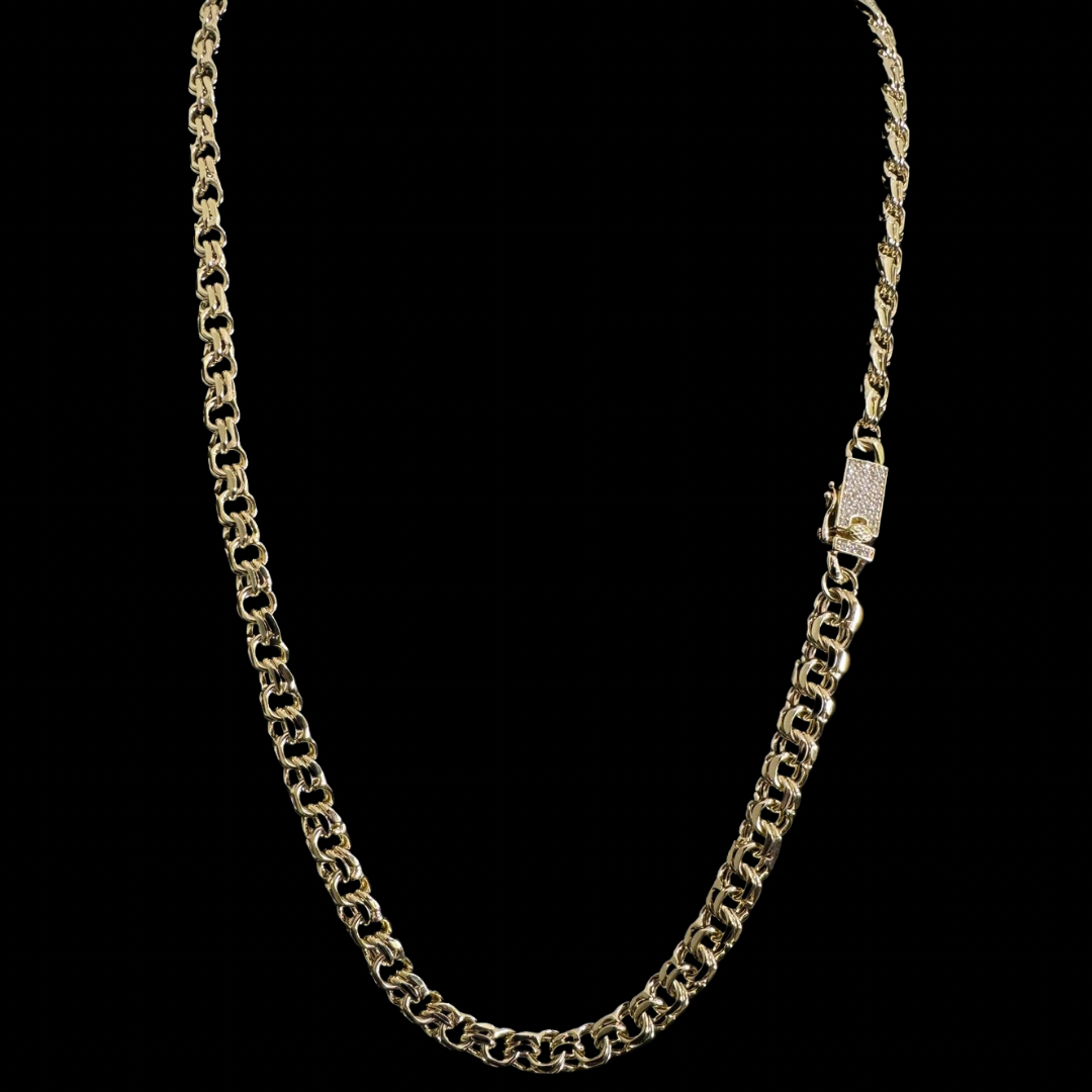 Cadena Doble Rolo Oro – Silver Ice 02