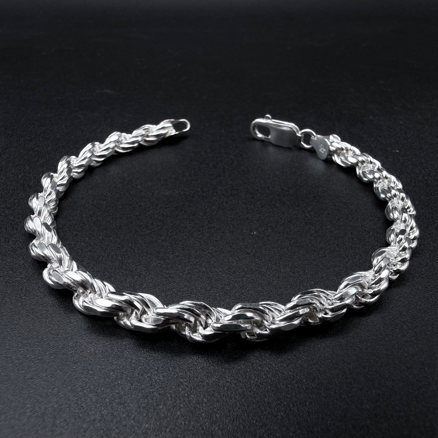 Pulsera Turbillón 5.5 mm - Plata 925 Italy – Silver Ice 02