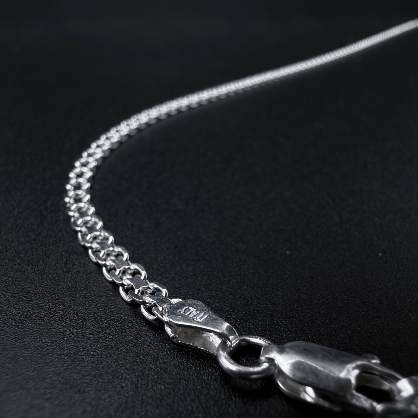 Cadena Tejido Chino 3mm - Plata 925 Italy – Silver Ice 01