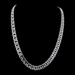 Cadena Triple Grumet Plata 925 - 9mm
