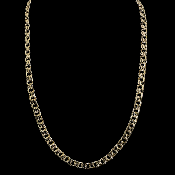 Cadena Doble Rolo Oro – Silver Ice 01