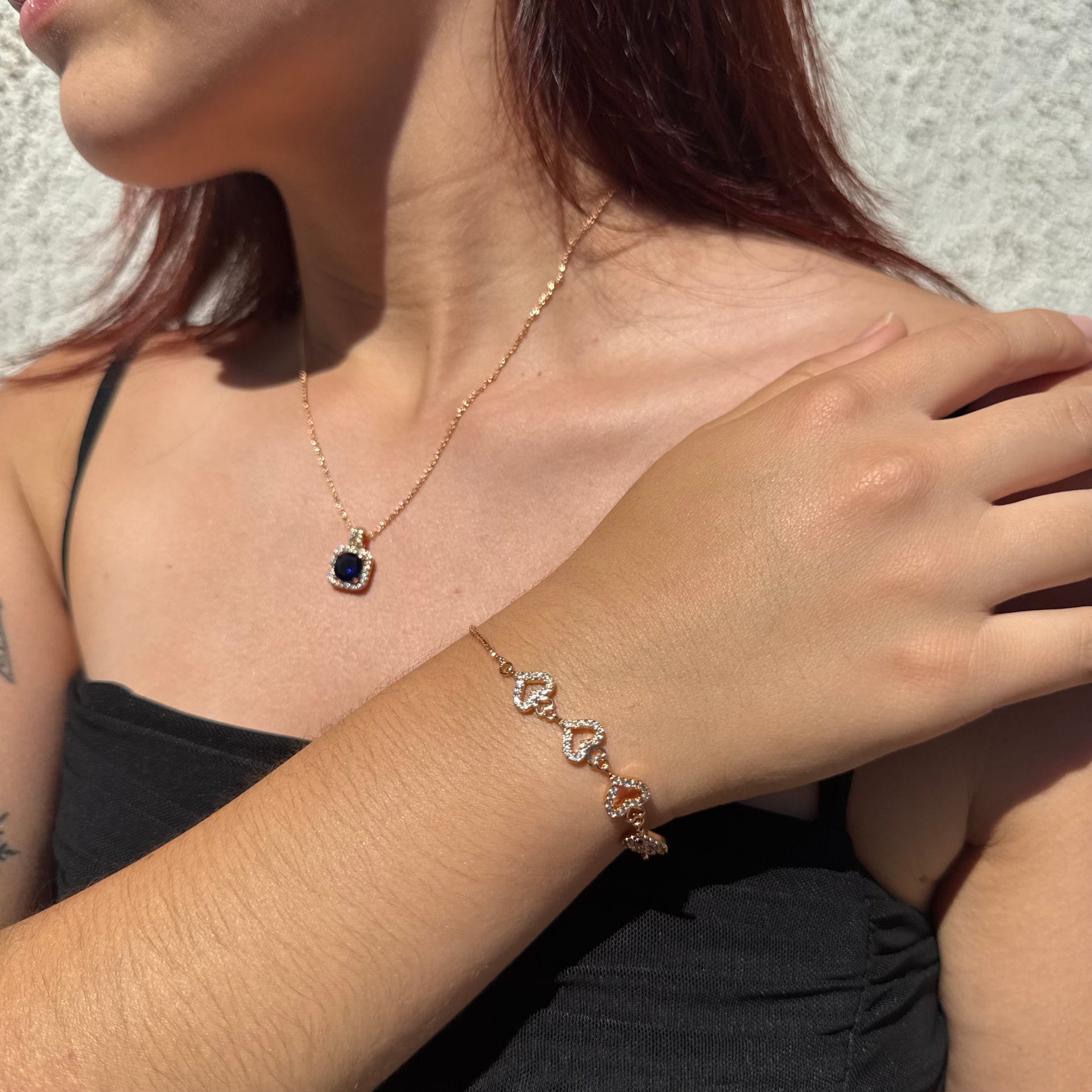 Pulsera Suspiro de Amor - Oro Rosa – Silver Ice 04