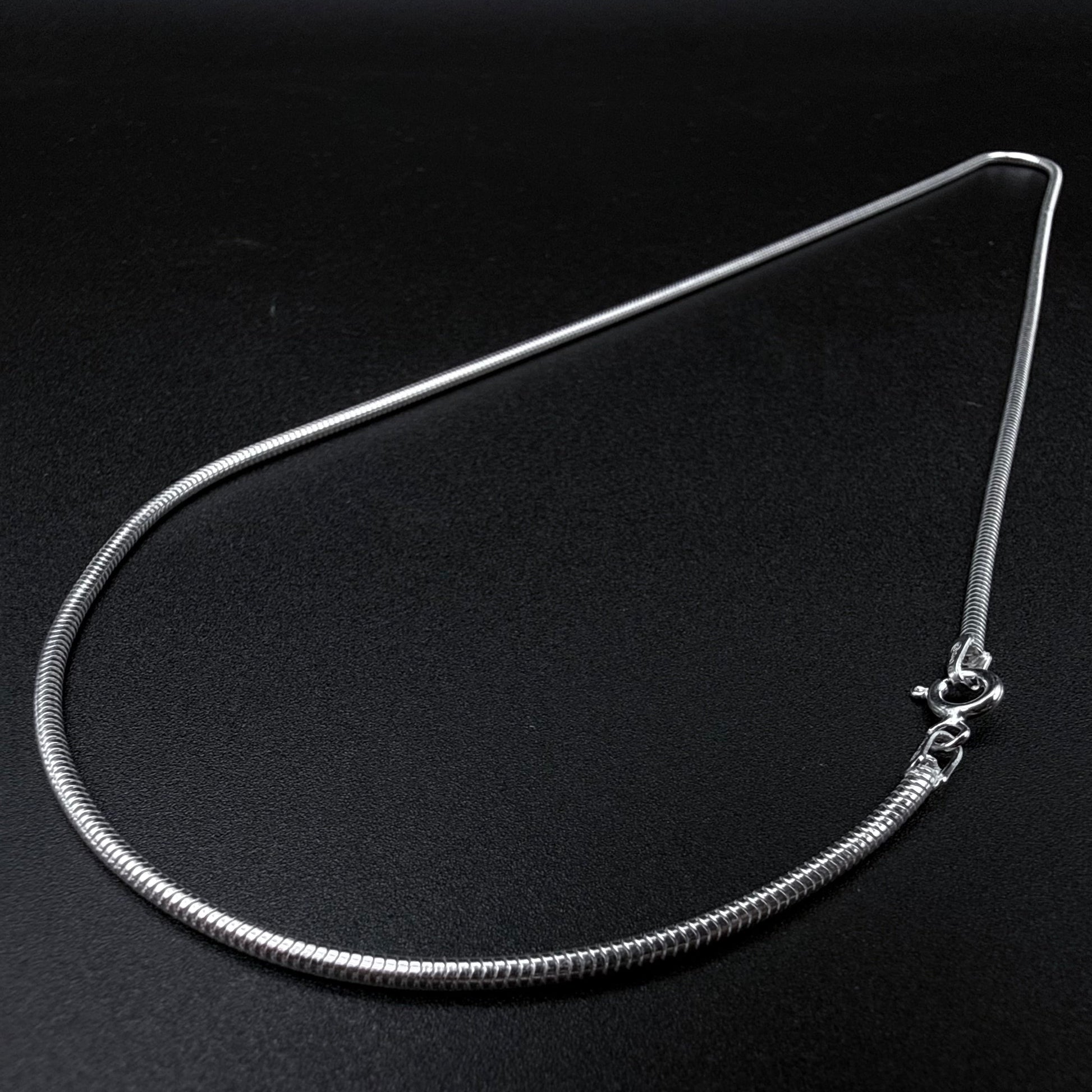 Cadena Snake Chain 2mm - Plata 925 Italy – Silver Ice 01