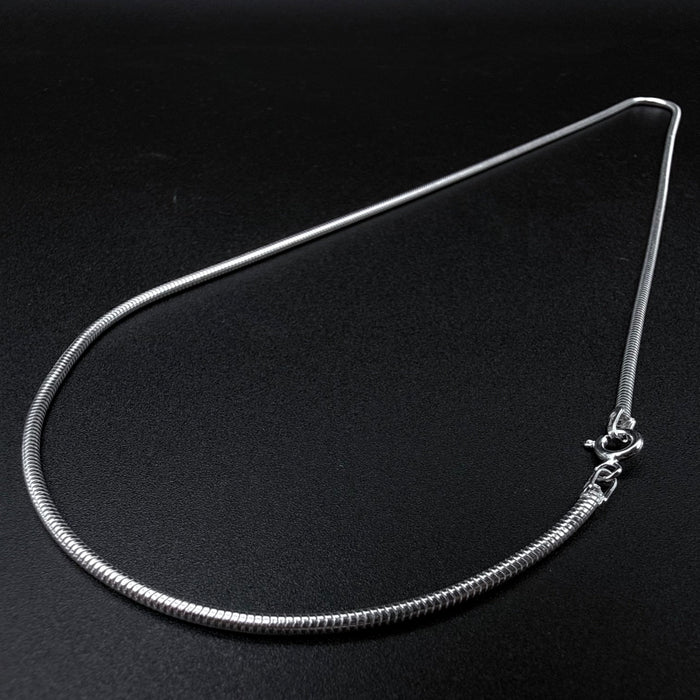Cadena Snake Chain 2mm - Plata 925 Italy – Silver Ice 01
