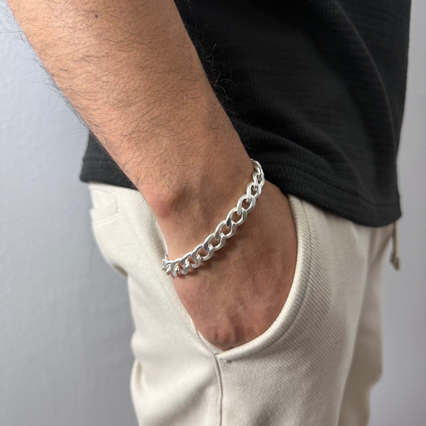 Pulsera Grumet 10mm – Silver Ice 03
