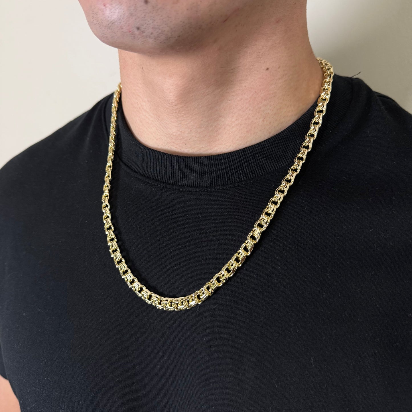 Cadena Doble Rolo Oro – Silver Ice 05