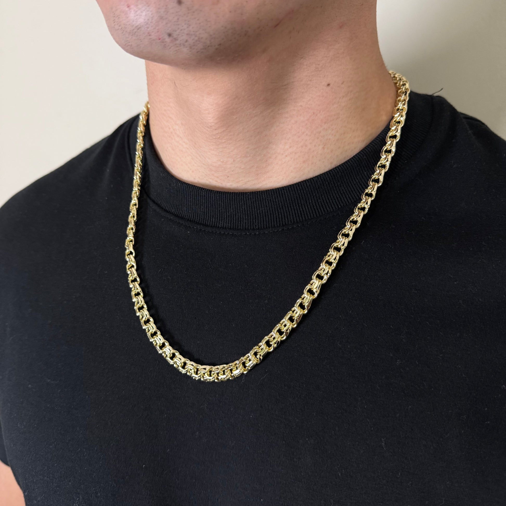Cadena Doble Rolo Oro – Silver Ice 05
