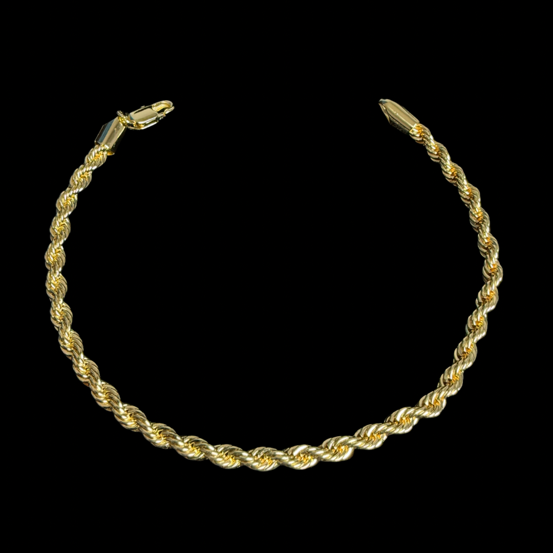 Pulsera Turbillón Oro – 3,5 mm – Silver Ice 01