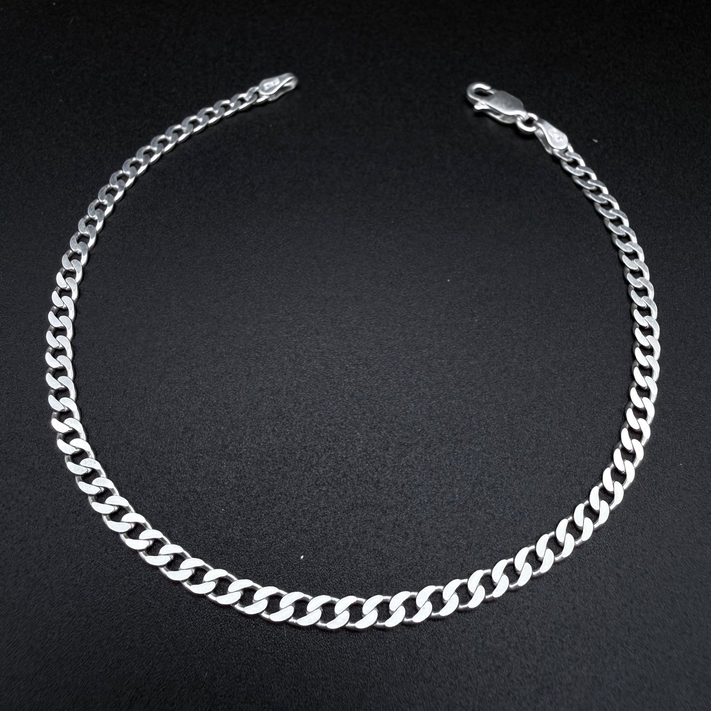 Pulsera Cubana 3mm - Plata 925 Italy – Silver Ice 01