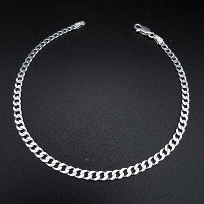 Pulsera Cubana 3mm - Plata 925 Italy – Silver Ice 01