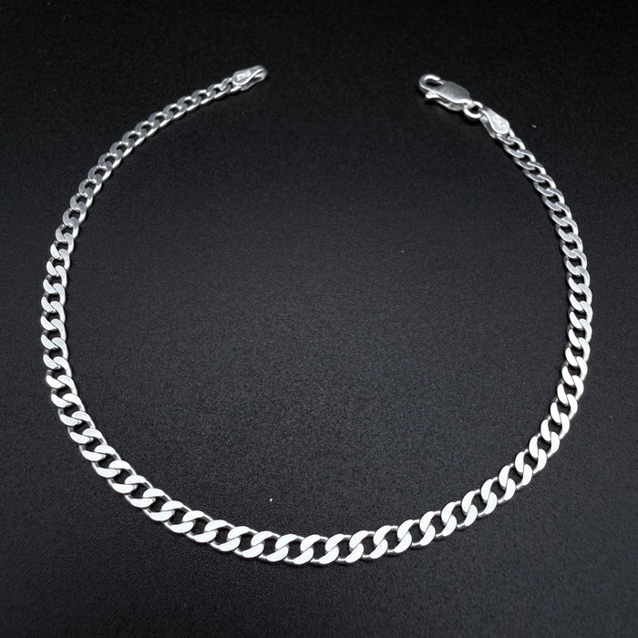 Pulsera Cubana 3mm - Plata 925 Italy – Silver Ice 01