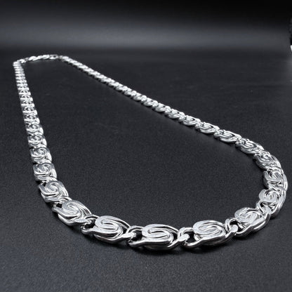 Cadena Caracol - 7mm – Silver Ice 04