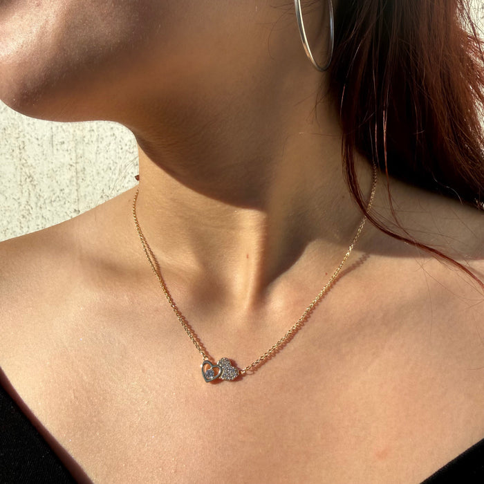 Cadena Lazos de Amor - Oro Goldfilled Rosa – Silver Ice 02