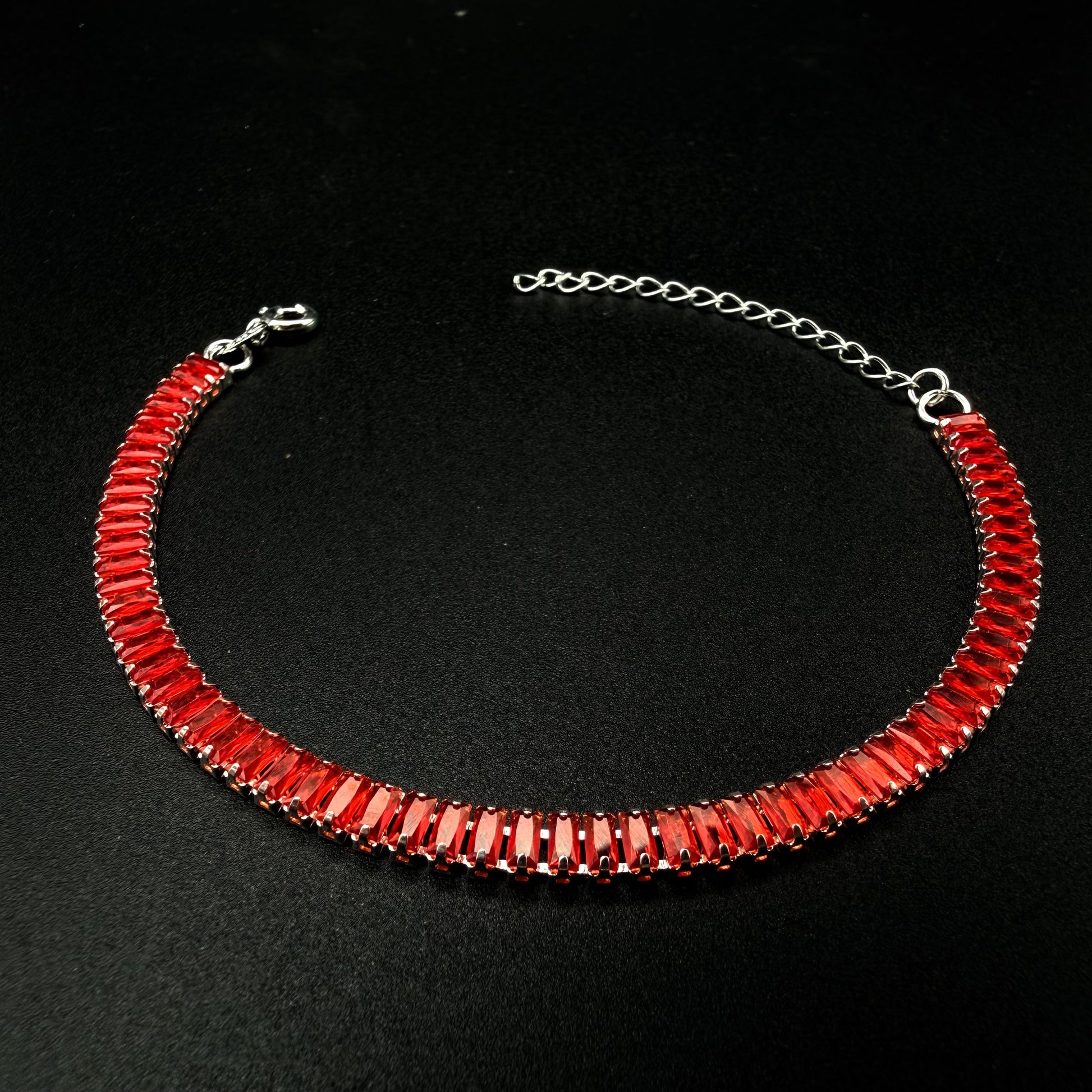 Pulsera Tennis Orange Plata 925 - 4mm – Silver Ice 03