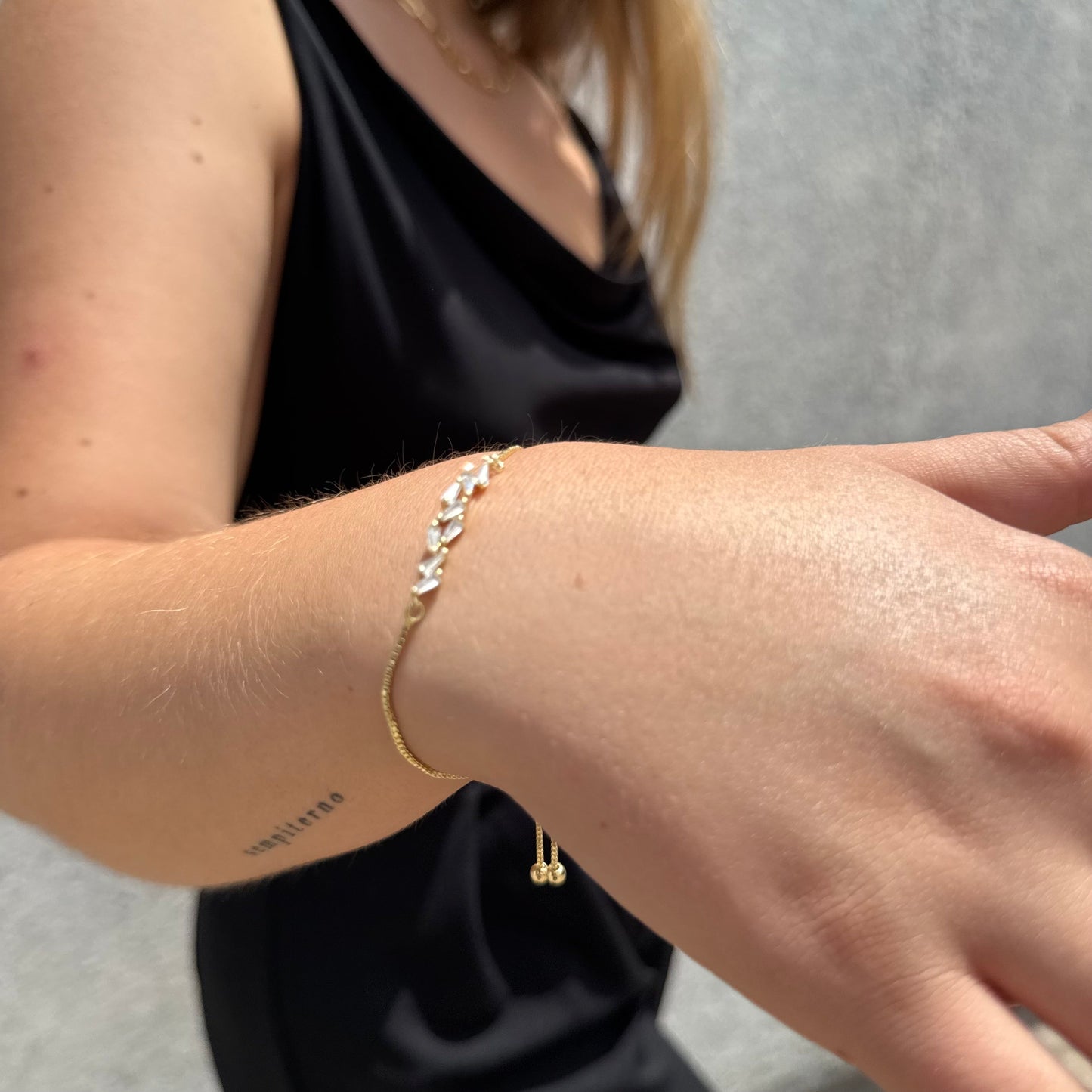 Pulsera Rayo de Luz Oro – Silver Ice 03