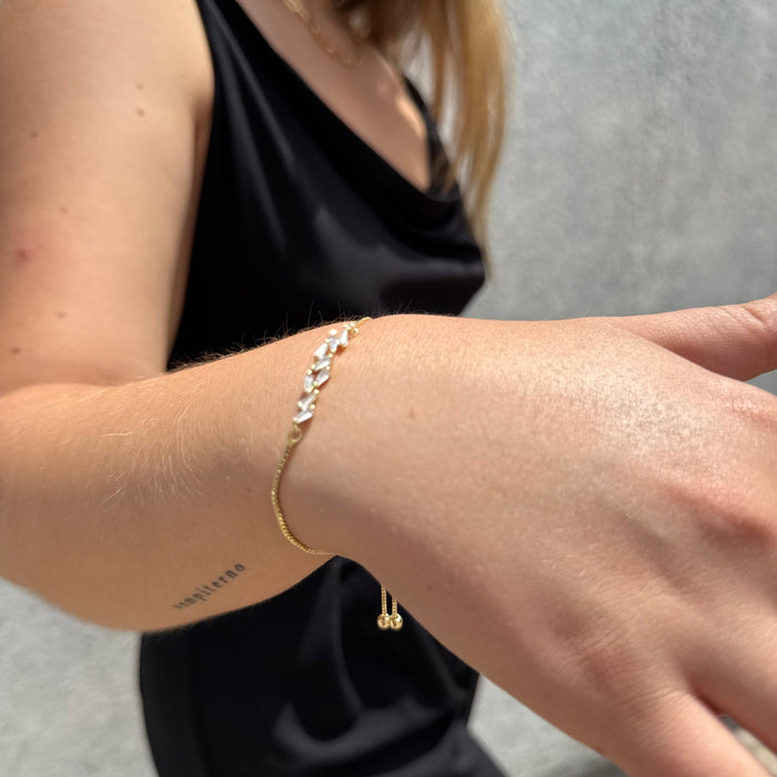 Pulsera Rayo de Luz Oro – Silver Ice 03