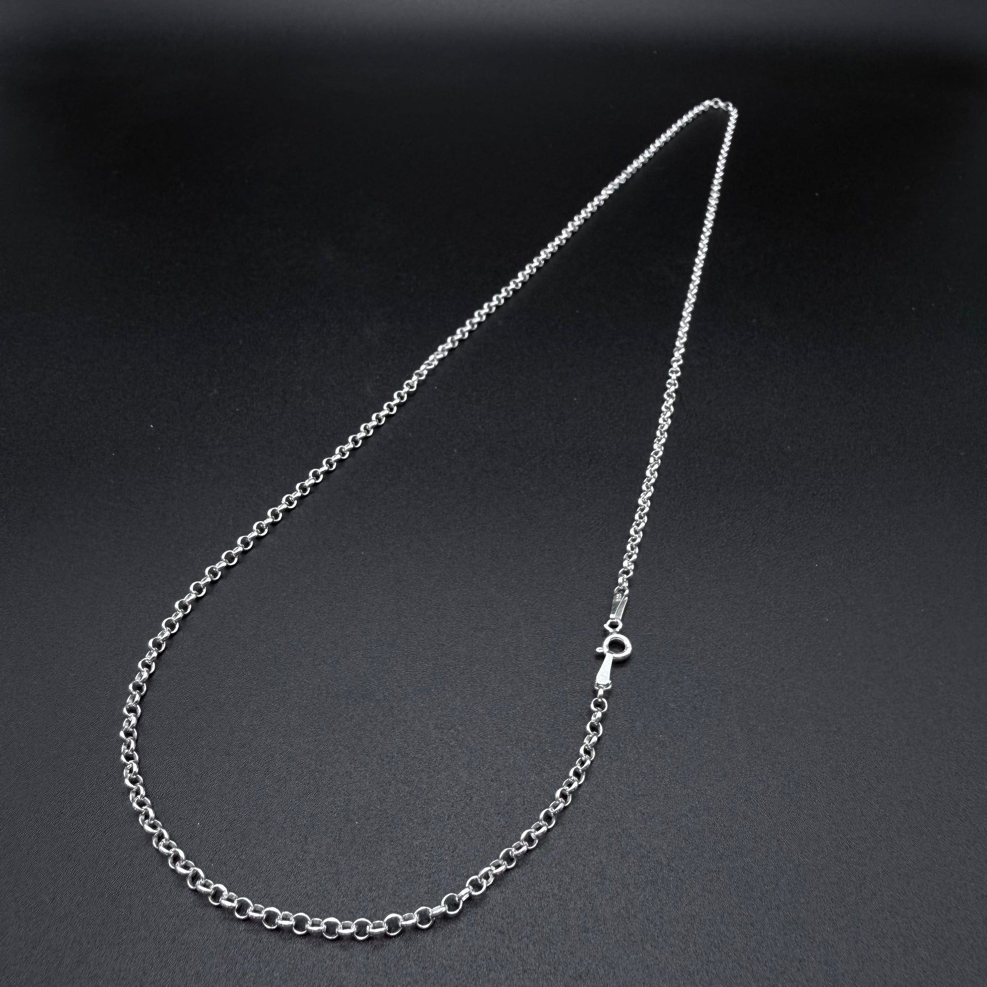 Cadena Rolo 3mm - Plata 925 Italy – Silver Ice 02