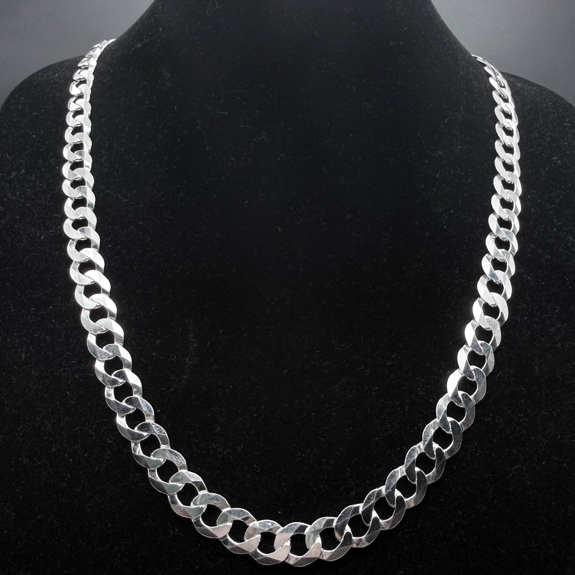 Cadena Cubana 9mm - Plata 925 Italy – Silver Ice 04