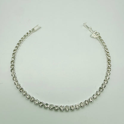 Pulsera Tennis con Circones Plata 925 - 3mm – Silver Ice 03
