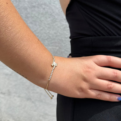 Pulsera Flechas Oro – Silver Ice 04