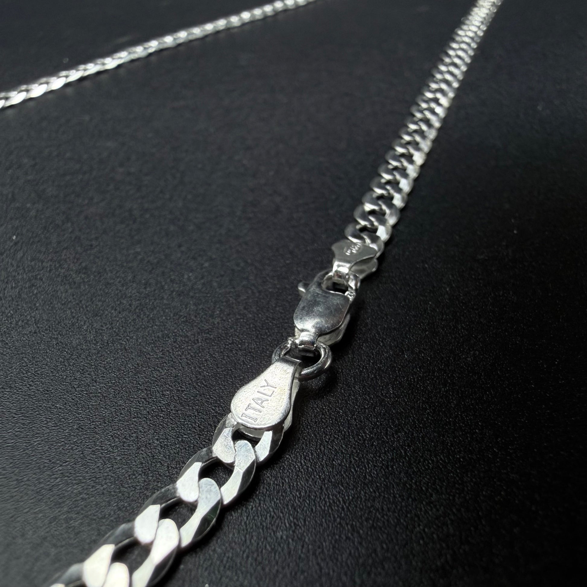 Cadena Grumet 4mm - Plata 925 Italy – Silver Ice 02