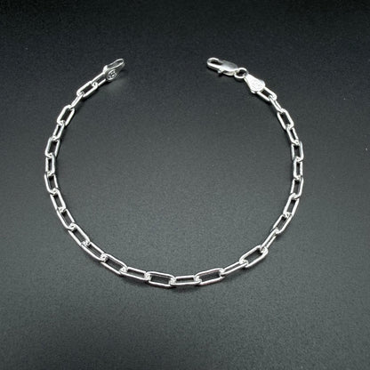 Pulsera Limada Plata 925 - 4mm