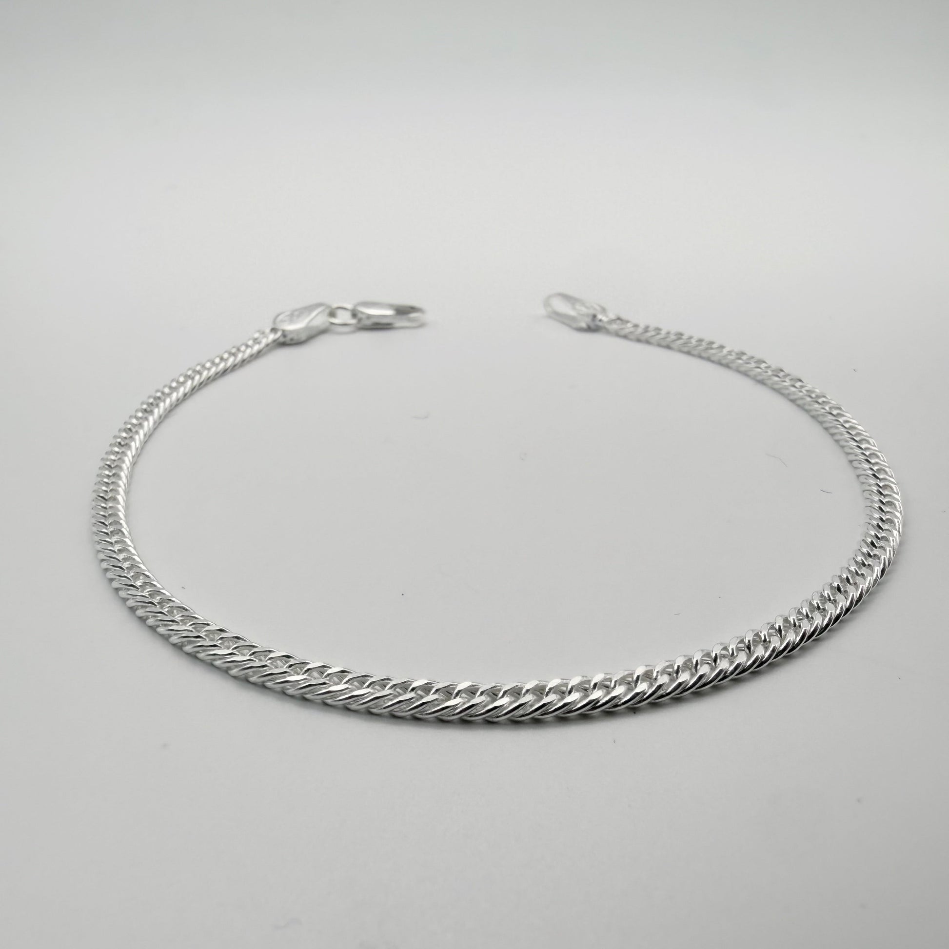 Pulsera Triple Grumet Plata 925 - 3mm – Silver Ice 04