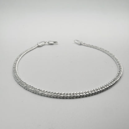Pulsera Triple Grumet Plata 925 - 3mm – Silver Ice 04