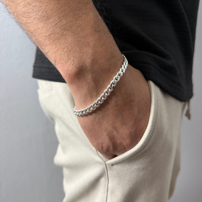Pulsera Grumet 7mm – Silver Ice 03